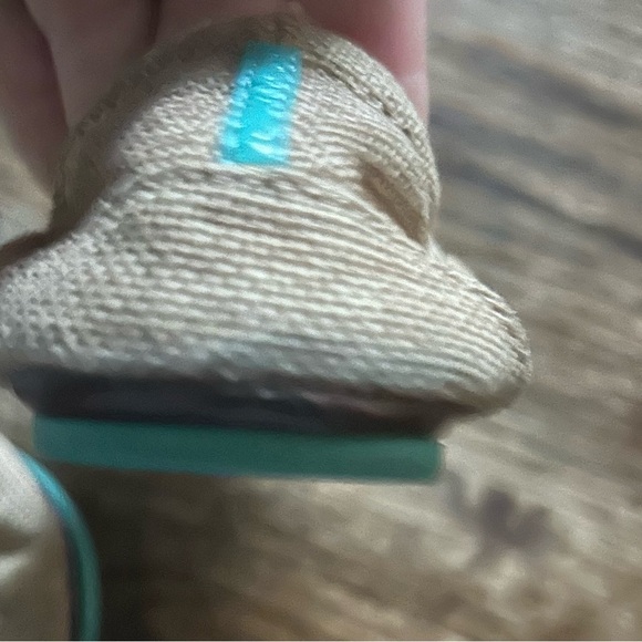 Tieks Brentwood Vegan Ballet Flats Women’s Size 7 Natural Woven Burlap - Picture 5 of 7